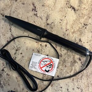 GHD Curve Tapered Curling Wand – Professional Styler – Black